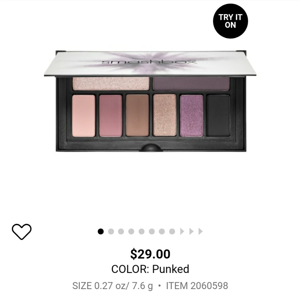 ✨Smashbox-Punked Eye Palette✨
